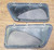 1996 1997 Thunderbird Cougar Rear Speaker Cover Set Gray