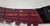 1989 1990 1991 1992 1993 Thunderbird Dash Upper Trim Tray Red