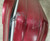 1989-1992 Thunderbird LX Rear Bumper Cover Current Red Grade B