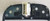 1997 1998 Lincoln Mark VIII Seat Heat Control with Defrost Switch Assembly