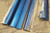 Side Skirt Ground Effects Six Piece Set Blue 1989-1997 Thunderbird Cougar