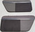 Rear Speaker Cover Gray Leather Set 1989-1993 Thunderbird Cougar Grade B