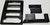 1985 86 87 1988 Thunderbird Cougar Dash Finishing Panel Set Silver