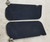 1983 to 1988 Ford Thunderbird Cougar Sun Visor Set Blue Ford OEM