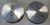 1993 1994 1995 1996 Lincoln Mark VIII Wheel Center Cap  Set of 2 Grade C