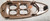 1995 1996 1997 LINCOLN CONTINENTAL LH Power Window Switch Plate Tan