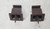 1985 1986 1987 1988 THUNDERBIRD COUGAR Sun Visor Clip Set Brown E7SB-6304132-AWA