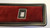 1984-1992 LINCOLN MARK VII LH Rear Red Quarter Panel Light Switch Panel