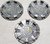 15 " Wheel Cap Insert Set of Three 1991-1995 Mercury Cougar