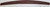 1986-1989 LINCOLN MARK VII LSC DASH Upper Defrost Trim Panel Red Faded