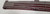 1986-1989 LINCOLN MARK VII LSC DASH Upper Defrost Trim Panel Red Faded