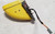 1989 to 1997 Thunderbird Cougar LH Driver Side View Exterior Door Mirror Yellow 