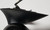 2001 02 03 04 05 06 07 2008 JAGUAR X TYPE X-Type LH Exterior Mirror Black 5 Wire