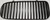 1998-2003 Jaguar X308 XJR XJ8 Gray Argent LH RH Radiator Front Grill Grille Insert Set