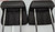 2009 10 11 2012 FORD FLEX 2ND ROW HEADREST 2 Pack Black Leather