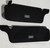 1994 95 96 97 1998 FORD MUSTANG Sun Visor Set Black Cloth