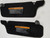 1994 95 96 97 1998 FORD MUSTANG Sun Visor Set Black Cloth