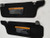 1994 95 96 97 1998 FORD MUSTANG Sun Visor Set Black Cloth