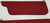 1989 Lincoln Town Sun Visor Set Red Cloth OEM