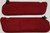 1989 to 2006 FORD RANGER Sun Visor Set Red Ford OEM