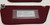 1980 to 1989 Grand Marquis Sun Visor Set Red Ford OEM