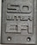 1986 1987 1988 FORD MUSTANG GT 5.0L EFI INTAKE COVER PLAQUE PLATE TRIM UPPER BLACK