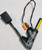 2003-2007 Jaguar X-Type Front RH Passenger Seat Belt Buckle Receiver Clip Black