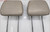 2009 10 11 2012 FORD FLEX 2ND ROW HEAD REST HEADRESTS Set Beige LEATHER
