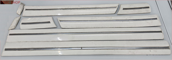 1995 1996 1997 Grand Marquis DOOR TRIM MOLDING BODY SET White
