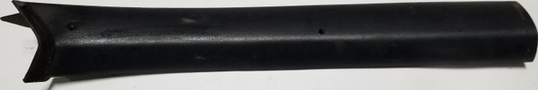 1987 to 1993 Mustang Convertible LH Driver Side Inner A Pillar trim Panel Black