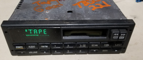 1995 to 1999 Ford Contour Mystique Non-Premium Sound Tape Player Radio F53F-19B132-AD
