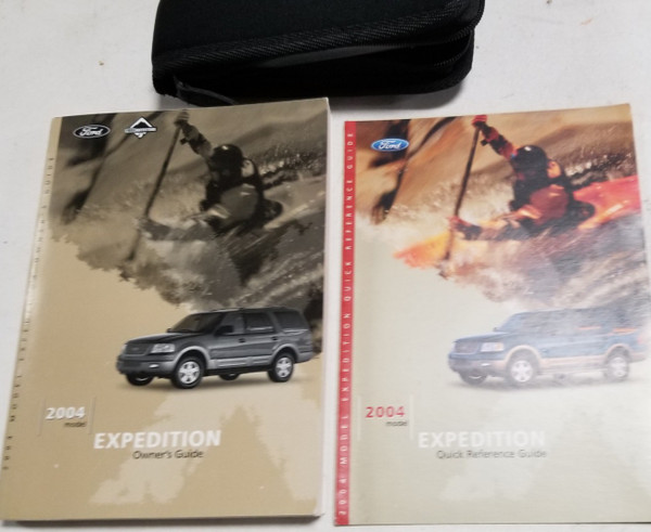 2004 Ford Expedition Owners Manual Collection with Case