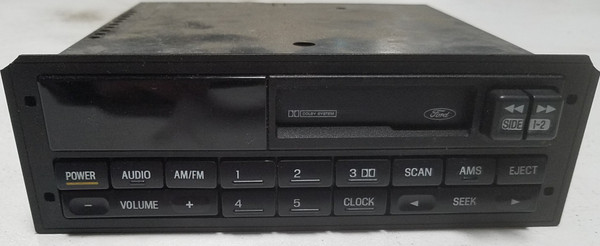 94 1994 Ford Escort Receiver Radio Audio AM FM Tape F4CF-19B131-CD F4CF19B131CD