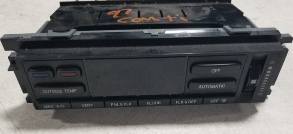 1990 91 92 93 1994 1995 Lincoln Continental Auto Climate Control F50H19C933AF