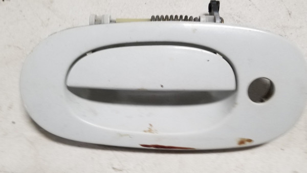 1998 to 2003 Jaguar XJ8 XJR FRONT LEFT DRIVER SIDE EXTERIOR DOOR HANDLE White