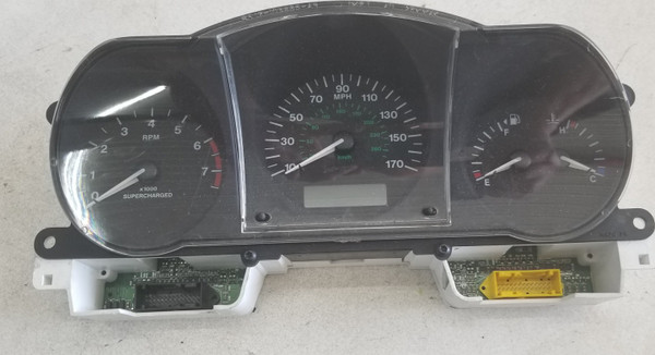 2000 01 02 2003 Jaguar XJR VDP Supercharged SPEEDOMETER Instrument CLUSTER