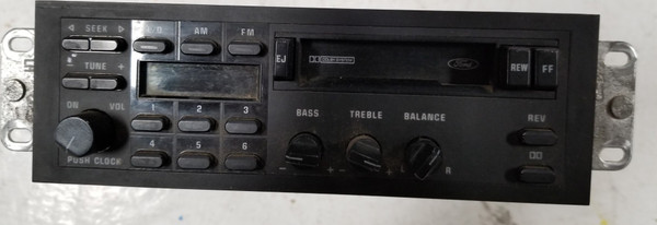 1987 Ford F150 F250 Bronco AM FM Tape Player E7TB-19B132-AA Ford OEM