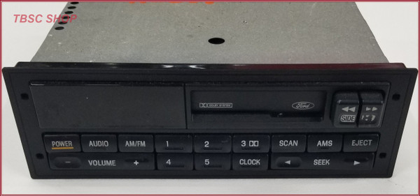 1994 1995 Ford Escort Tracer Radio AM FM Tape Player F5CF-19B132-AA F5CF19B132AA