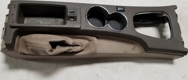 2000 2001 2002 LINCOLN LS Center Console Top Lower Trim Assembly Tan