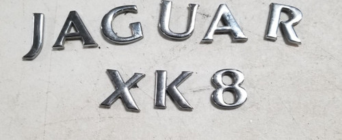 1997 to 2006 Jaguar XK8 X100 Trunk Boot Emblem Set OEM