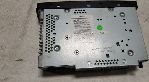 2002 2003 JAGUAR X-TYPE CD PLAYER Black 1X43-18B876-BA