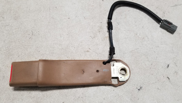 1995 1996 1997 Lincoln Continental Seat Belt Clip Tan LH Driver Side