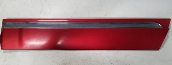 1998 99 00 01 2002 Lincoln Continental LEFT REAR DOOR TRIM MOLDING Red OEM