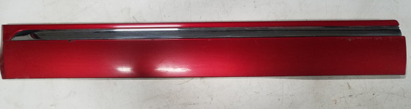 1998 99 00 01 2002 Lincoln Continental Left FRONT DOOR TRIM MOLDING Red OEM