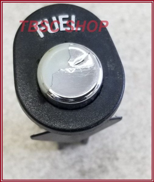 1995 1996 1997  Town Car Gas Fuel Lid Door Release Chrome Button F5VB9B242AB