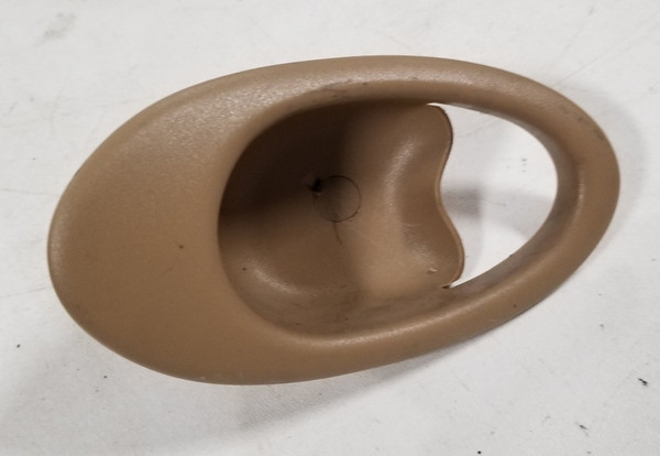 1997 98 99 2000 JAGUAR XK8 XKR CONVERTIBLE Right DOOR HANDLE Cup Insert Dark Tan