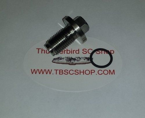 1989-1997 Thunderbird Cougar Mustang Taurus 3.8L Thermostat Bleed Bolt Stainless