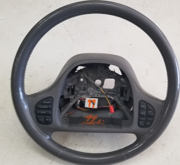 1998 99 00 01 2002 Lincoln Continental Steering Wheel Gray