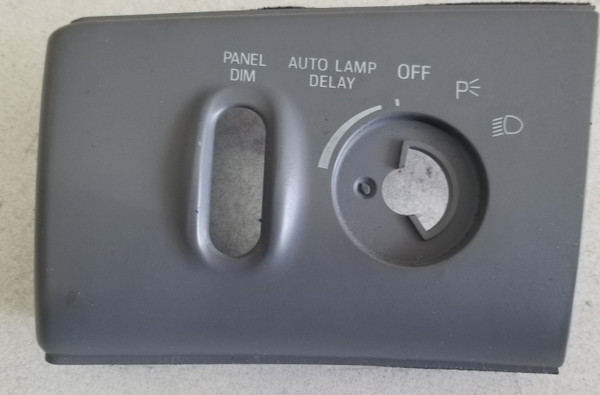 1997 1998 Lincoln Mark VIII Headlight Switch Cover Light Graphite Z2 D2