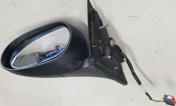 2001 02 03 04 05 06 07 2008 JAGUAR X TYPE X-Type LH Side View Mirror Black 3 Wire